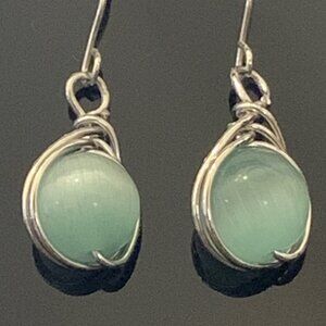 St. Patrick's Day Earrings, Green Earrings, Boho Earring, Bohemian Jewelry, Gift